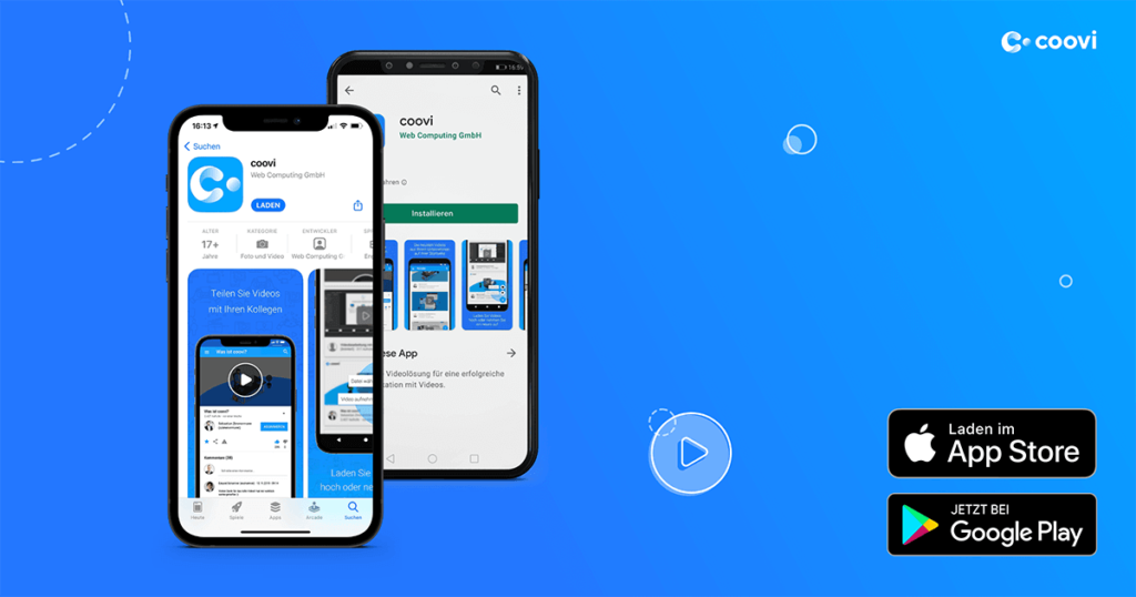 coovi App für iOS und Android