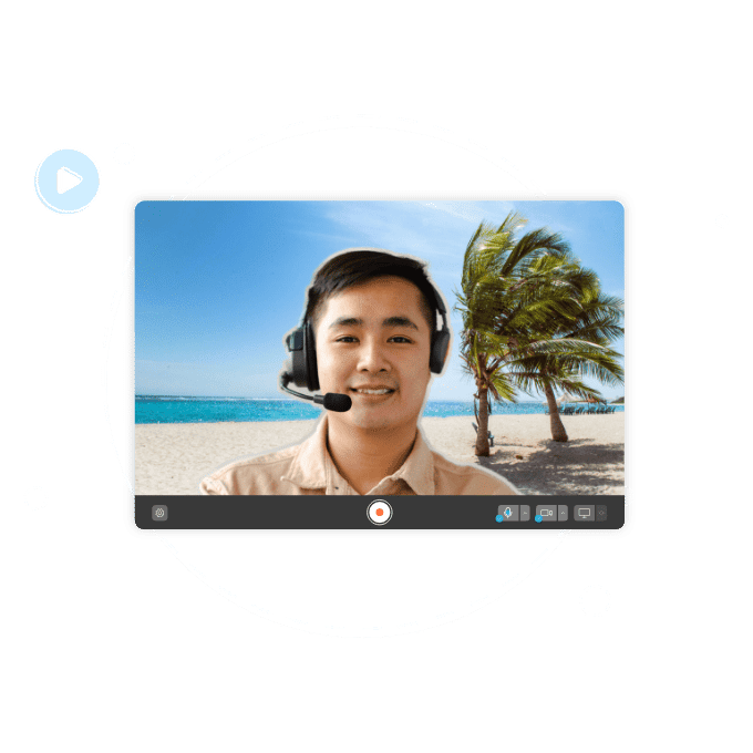 Webcam-Hintergrund ersetzen
