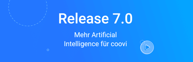 Release 7.0: Mehr Artificial Intelligence für die Videoplattform coovi