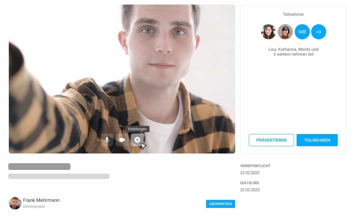Videokonferenz